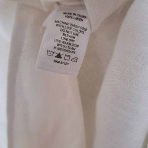 1. State Tie-Waist Wide Leg Linen Pants Trousers - Picture 8 of 8